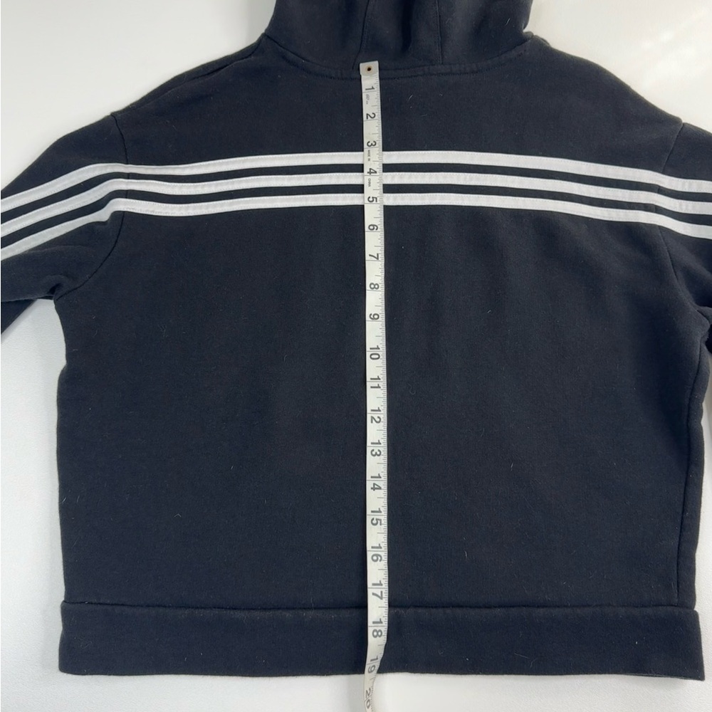 Adidas Sport Crop Girls 3 Stripe Goodie Size 14 - Picture 5 of 9